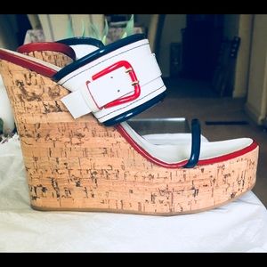 Vicini Italian Wedges  from a vintage runway show